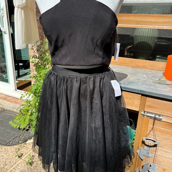 NEW Blondie Nites Black Circle Tulle Skirt Size 1 - Picture 8 of 10
